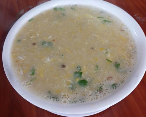Corn soup