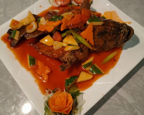 Grouper sweet and sour