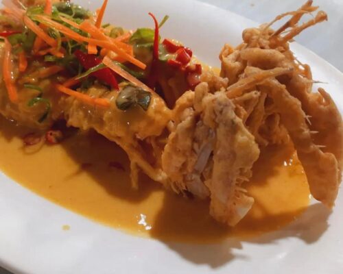 Lobster salted egg